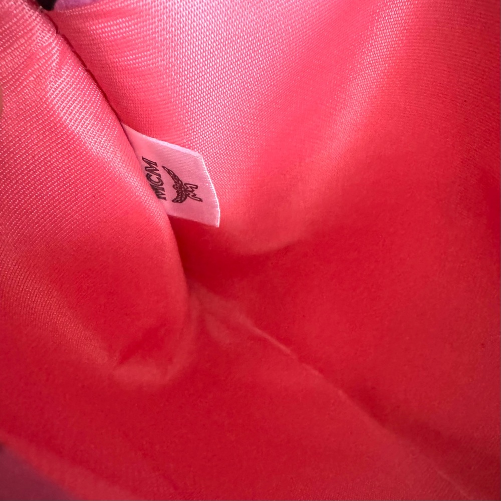 MCM Visetos Envelope Clutch Pink - Picture 9 of 9
